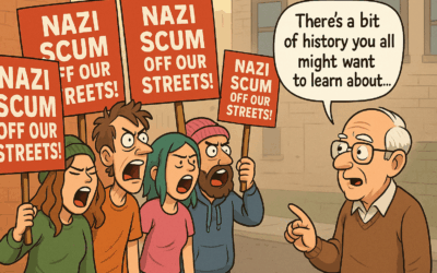 “Nazi Scum, Off Our Streets!” The Chant That Needs a History Lesson.